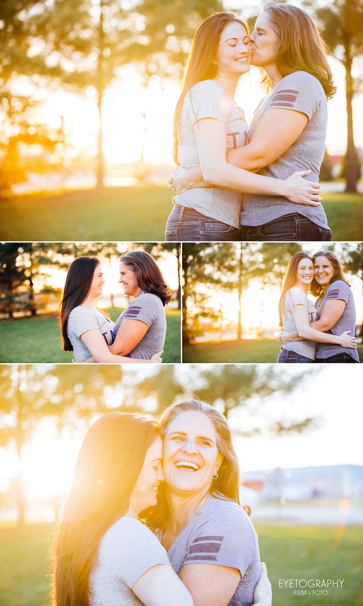 Gina and Beth 10 - Minnehaha Falls Engagement Photography