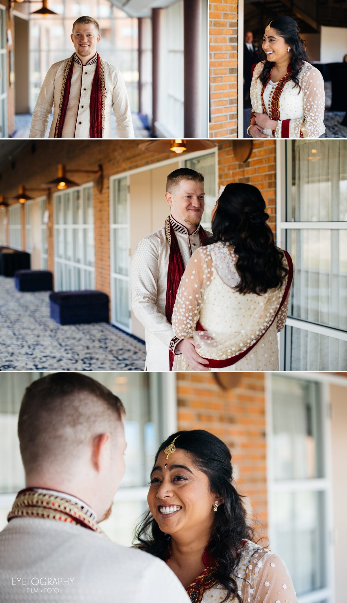 Minneapolis Crowne Plaza Wedding Photography | Justin + Kanaka | Eyetography Film + Foto 5