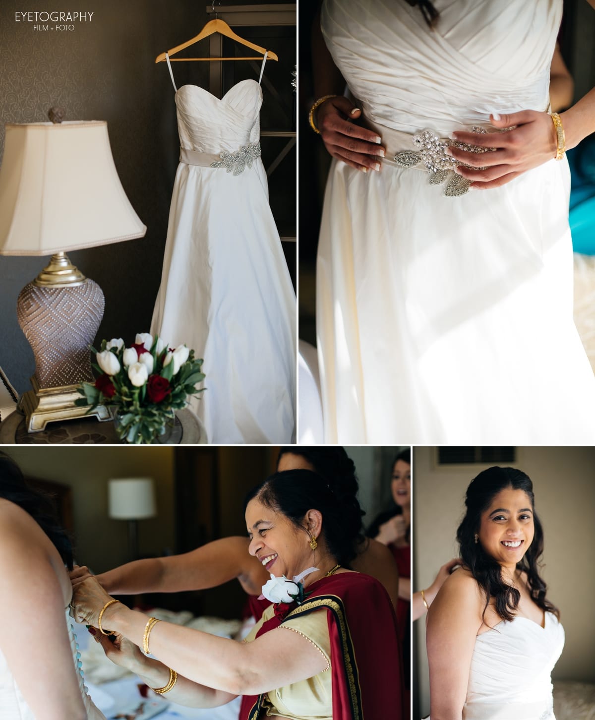 Minneapolis Crowne Plaza Wedding Photography | Justin + Kanaka | Eyetography Film + Foto 9