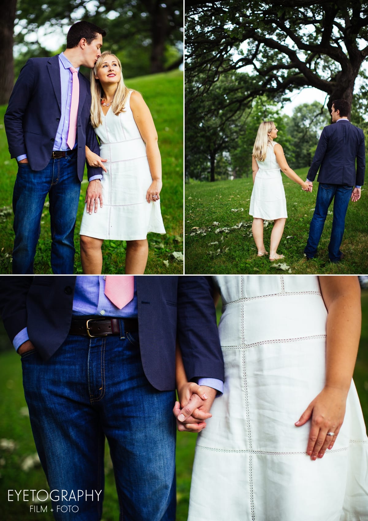 Minnehaha Falls Park Engagement Photography | Eyetography Film + Foto | Anna and Garrett 1