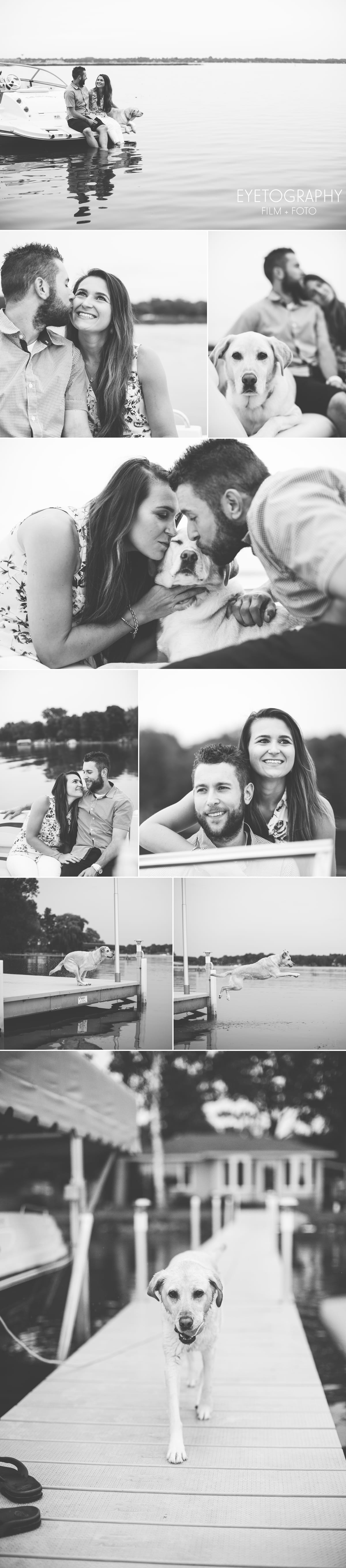 Engagement Session on a Lake | Andrea + Chris | Eyetography Film + Foto Minneapolis, MN 3