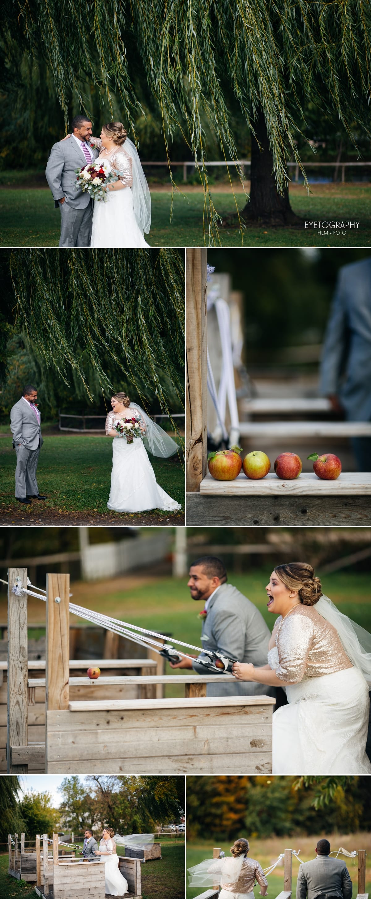 Minnesota Apple Orchard Wedding | Emily + Nate | Eyetography Film + Foto 5