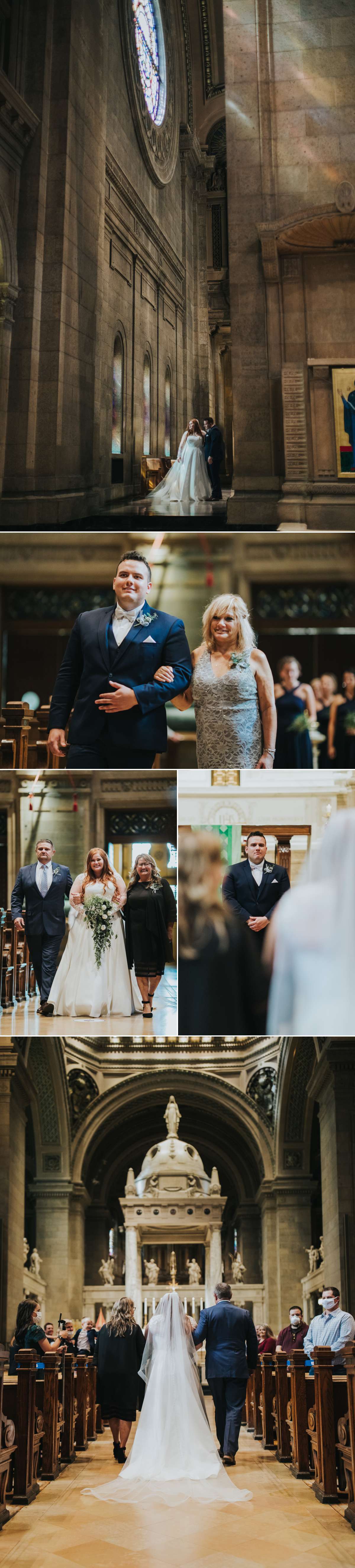 Wedding Ceremony at Basilica of St. Mary
